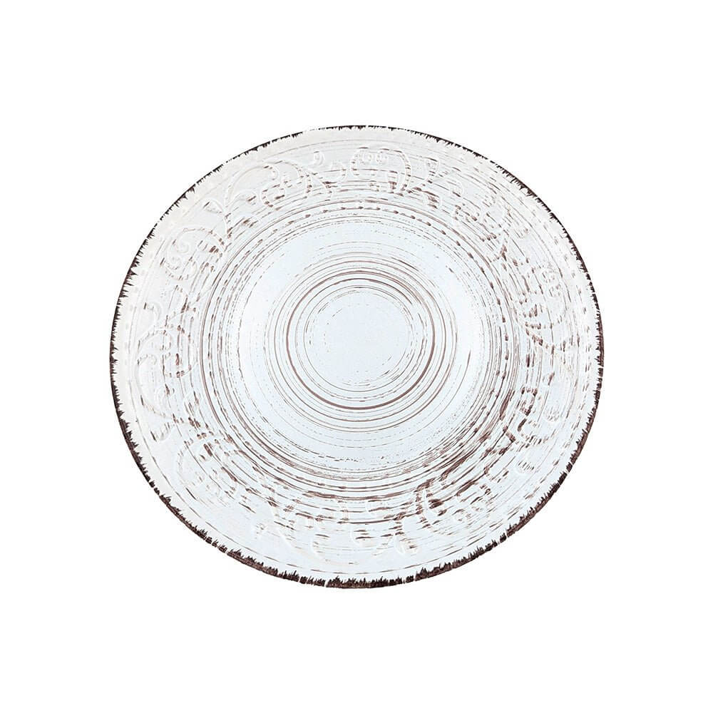 Rustic Fare Ceramic Dinner Plate - Cream