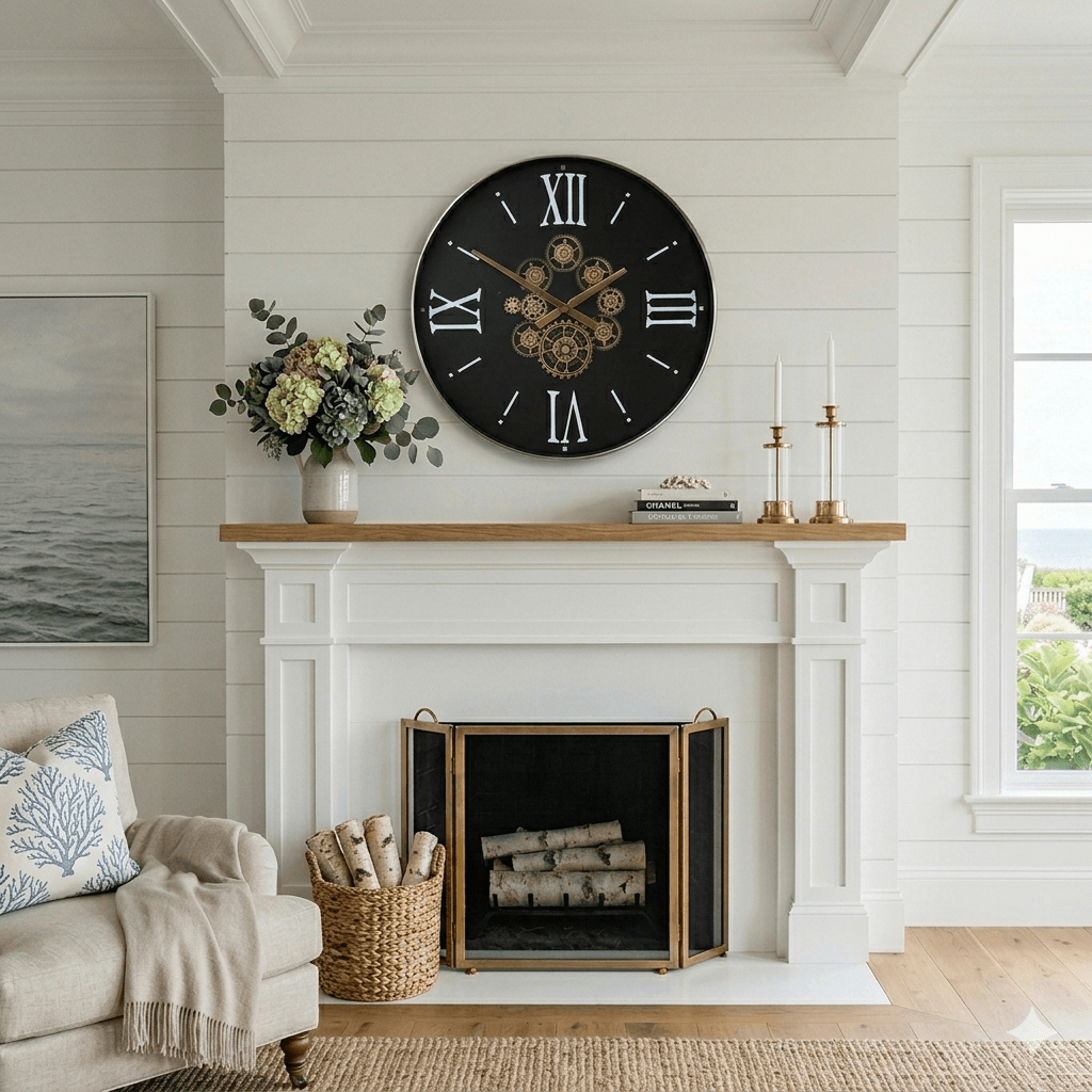 SOFI Industrial Moving Gear Wall Clock 60cm