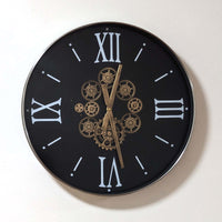 SOFI Industrial Moving Gear Wall Clock 60cm