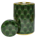 Selangor Green Gold Ceramic Palm Ginger Jar