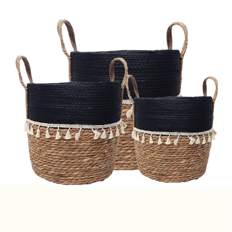 Trish V-Shape Water Hyacinth Basket