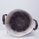 Venus Tri-Color Round Corn Husk Basket