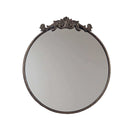 Vintage Baroque Round Gold Wall Mirror