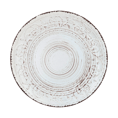Rustic Fare Dinner Ceramic Plate Cream 