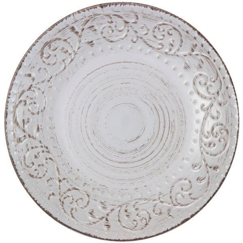 Vintage Rustic Charm Dinner Plate Cream