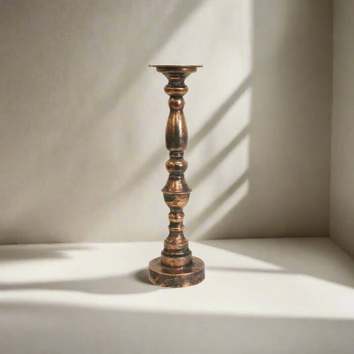 Vintage Style Rustic Gold Statement Holder