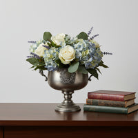 Vintage Urn Vase Elegant Silver Urn Vase