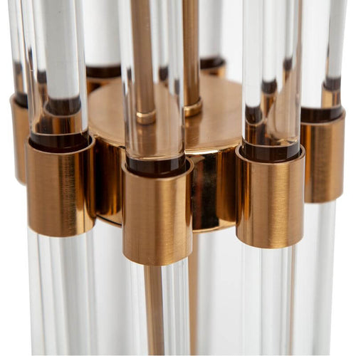 Abbey Table Lamp Modern Brass/Marble - 70cm Luxury Co