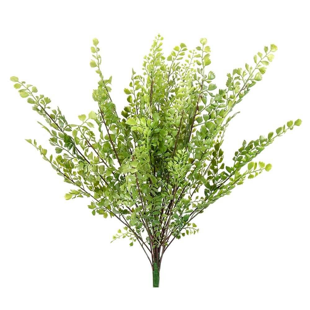Artificial Fern Maiden Hair Realistic Faux Green 55cm