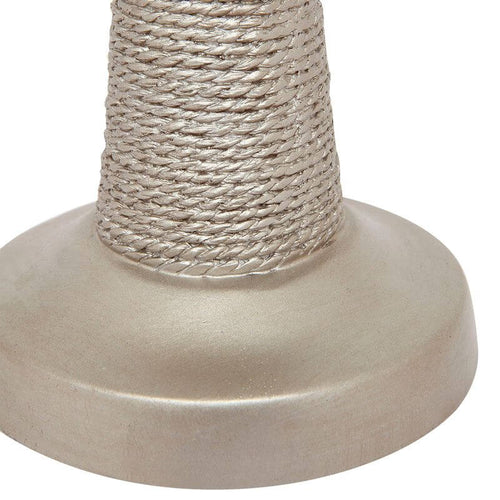 Beverly Coastal Table Lamp Antique Silver - 63cm Luxury Co