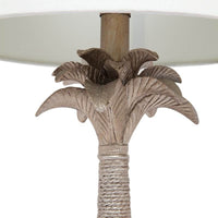 Beverly Coastal Table Lamp Antique Silver - 63cm Luxury Co