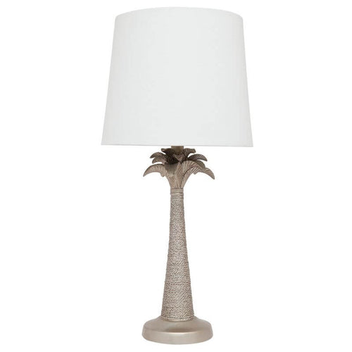 Beverly Coastal Table Lamp Antique Silver - 63cm Luxury Co