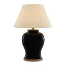 Modern Black Ceramic Table Lamp Luxury Co