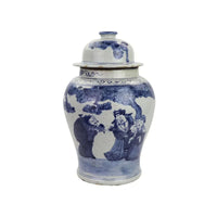 Elegant Liang Blue & White Porcelain Ginger Jar Luxury Co