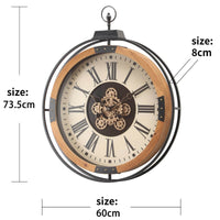 Champ Elysees Gear Movement Wall Clock Luxury Co