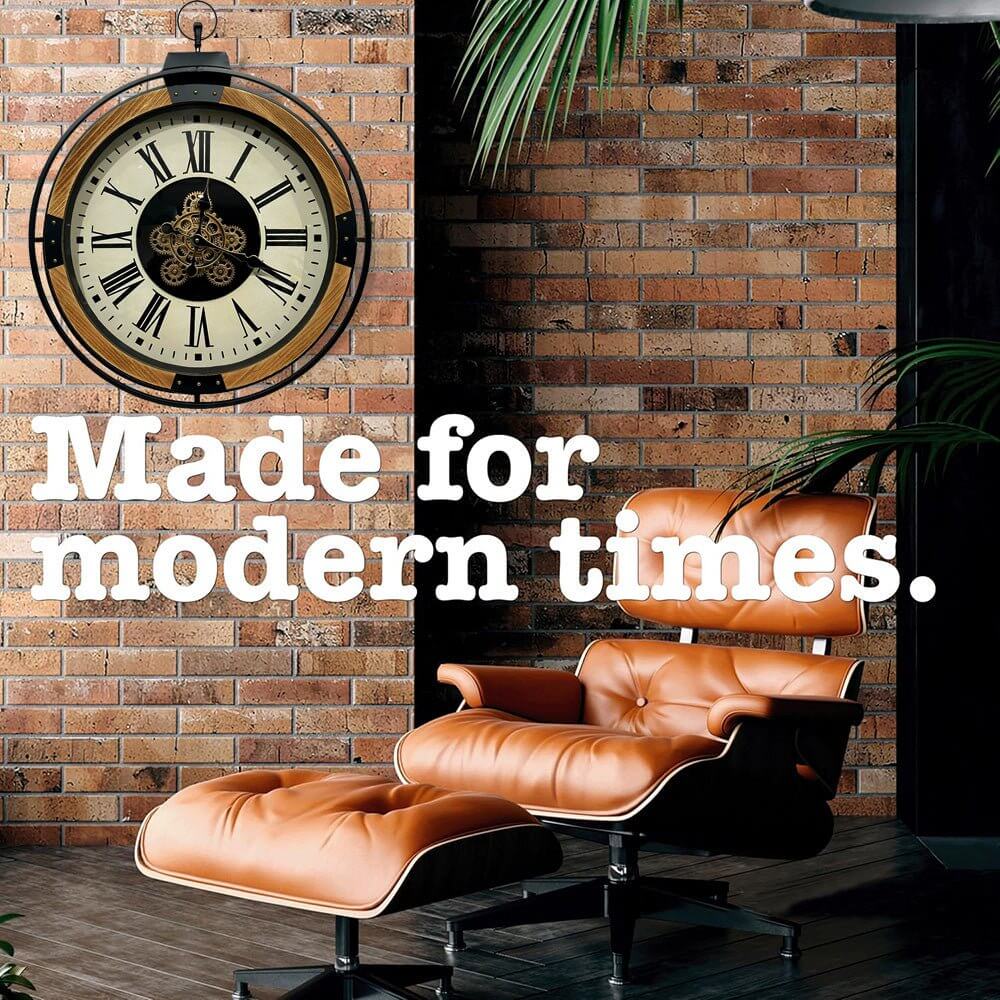Champ Elysees Gear Movement Wall Clock Luxury Co