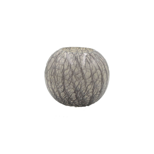 Artisan Crackle Finish Vase Grey BeigeLuxury Covases
