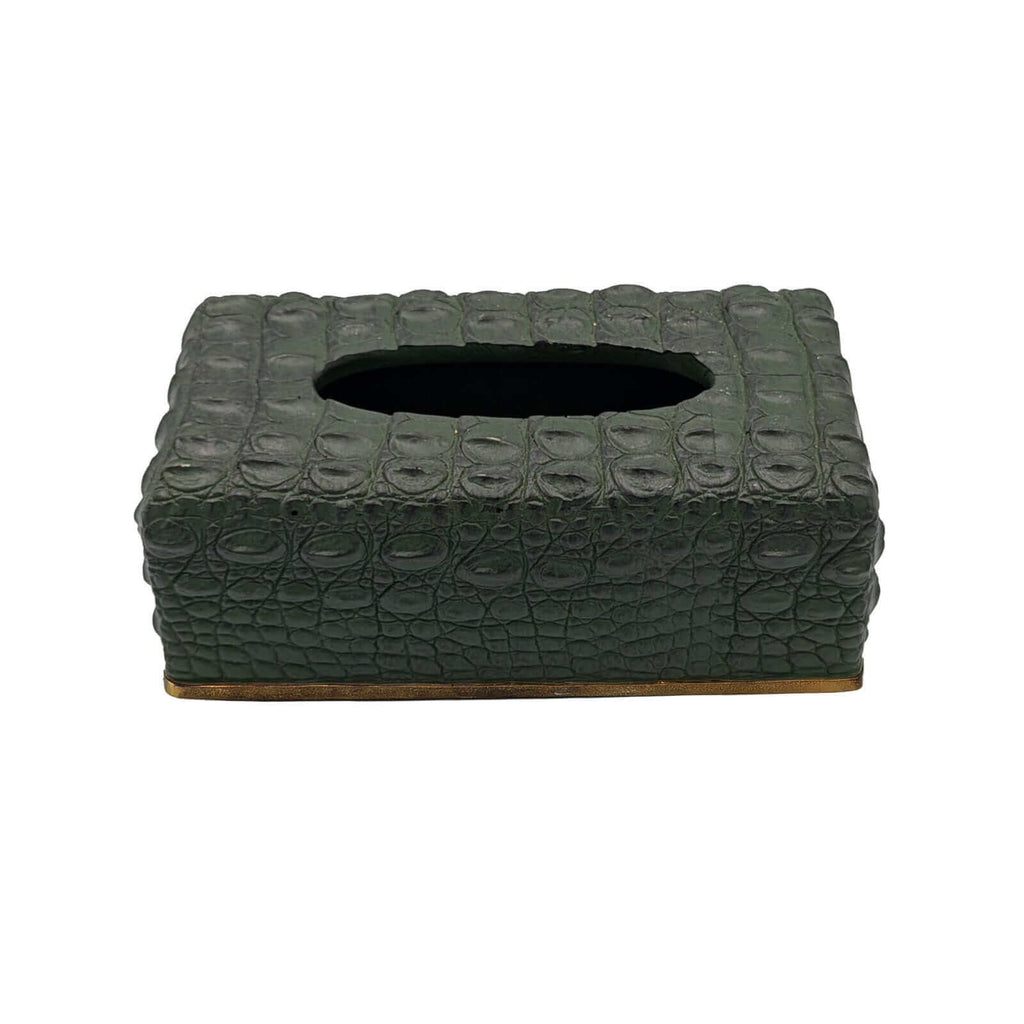 Crocodile Rectangle Tissue Box