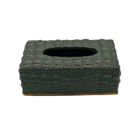 Crocodile Rectangle Tissue Box