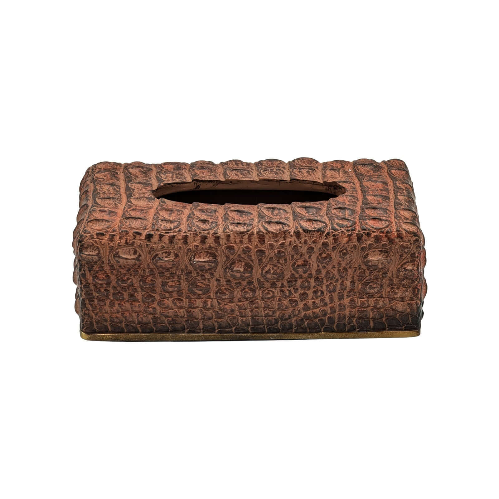 Crocodile Rectangle Tissue Box Cover Luxury Co