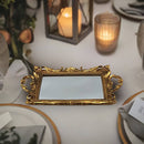 Decorative Gold Vintage Jewellery Tray – Mirrored Luxury Co
