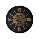 Eli industrial Gear Moving Wall Clock - 58cm Luxury Co