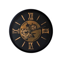 Eli Industrial Gear Wall Clock 58cm