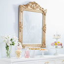 Elizabeth Antique Gold Wall Mirror Ornate - 120cm Luxury Co