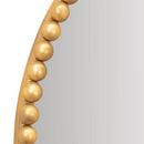 Esme Oval Vintage Wall Mirror Gold Leaf - 76cm Luxury Co