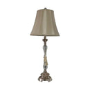 Felicienne Champagne Table Lamp w/Cream Shade Luxury Co