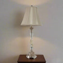 Felicienne Champagne Table Lamp w/Cream Shade Luxury Co