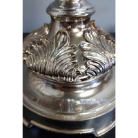 Felicienne Champagne Table Lamp w/Cream Shade Luxury Co