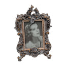 French Baroque Photo Frame - Vintage Gold & Grey Luxury Co