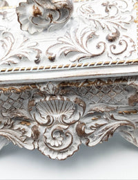 French Vintage Jewellery Box & Clock Set Luxury Co
