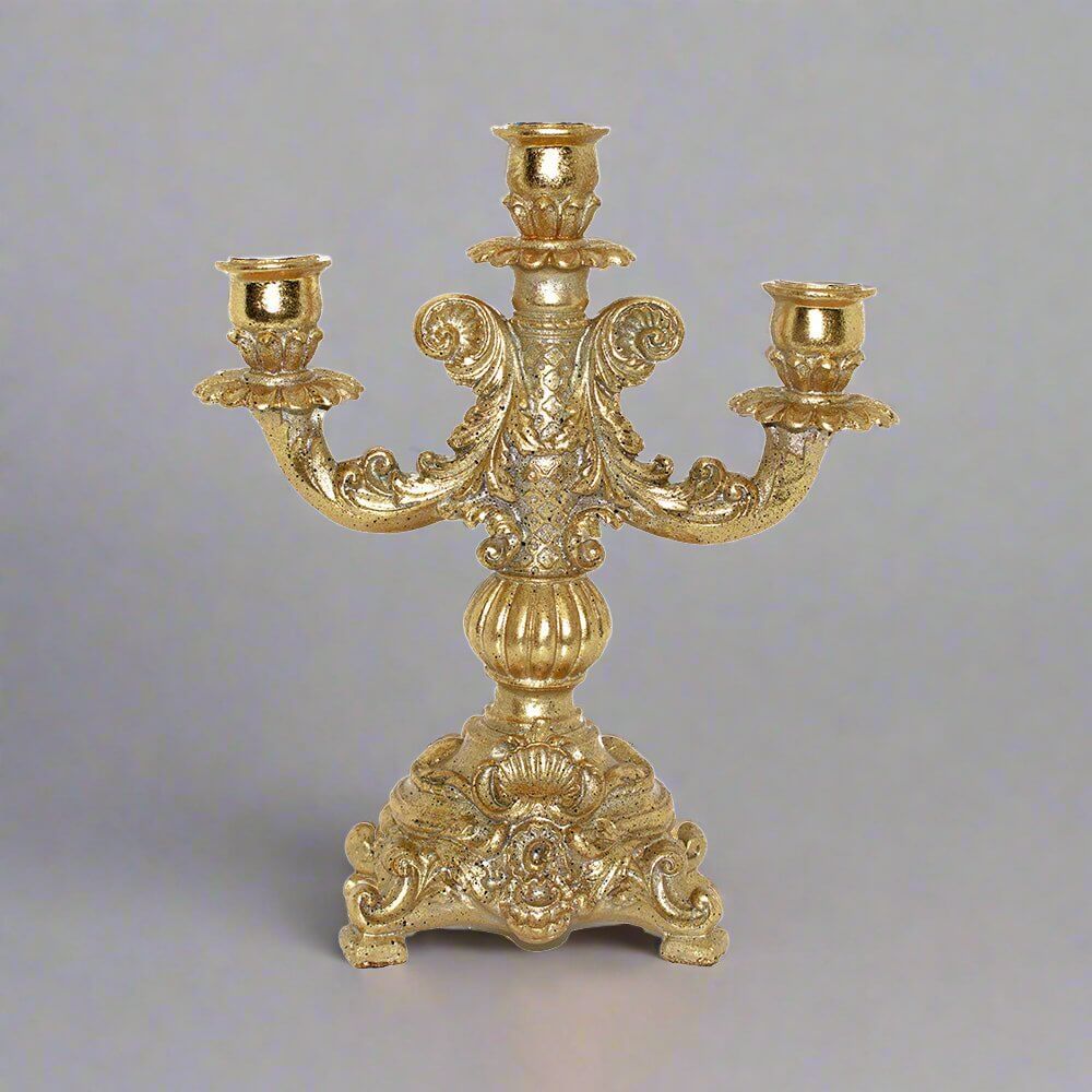 Gold Roman Candlesticks Holder Luxury Co