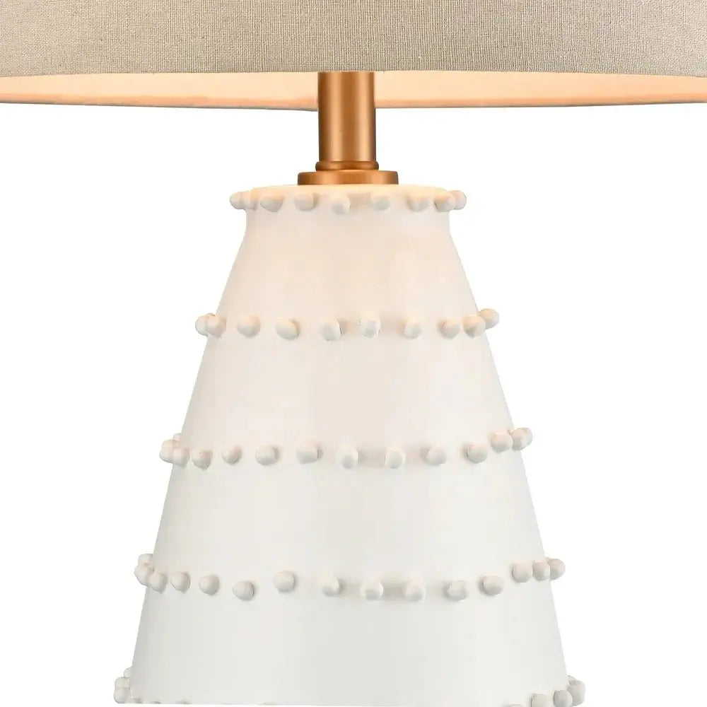 Grace White Table Lamp Modern Design Shade 76cm Luxury Co