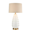 Grace White Table Lamp Modern Design Shade 76cm Luxury Co