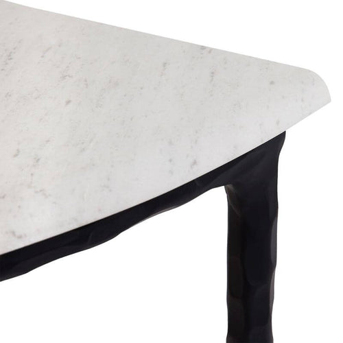 Heston Marble Demilune Half Moon Console Table Luxury Co