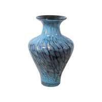 High - End Glaze Vase - Green, Gold, & Black Luxury Co