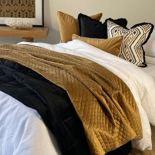 Ikat Woven Pillow Cushion Cover Blake Luxury Co