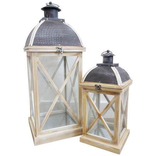 Isles Candle Holder Lanterns Set Luxury Co