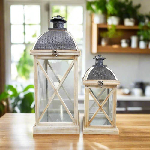 Isles Candle Holder Lanterns Set Luxury Co