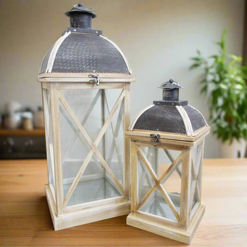 Isles Candle Holder Lanterns Set Luxury Co