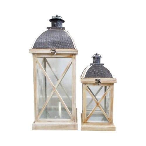 Isles Candle Holder Lanterns Set Luxury Co