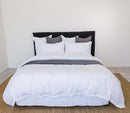 Linen Doona Cover Set - Crisp White - King & Queen Luxury Co
