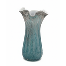 Seashell Design Porcelain Marble Finish Vase