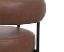 Marlowe Occasional Chair - Retro Brandy PU Luxury Co
