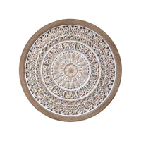 Mehndi Handcrafted Wood Wall Art 65cm