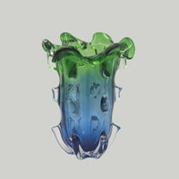 Murano Style Art Glass Vase Luxury Co