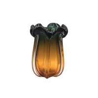 Lotus Vintage Hand Blown Glass Vase Luxury Co
